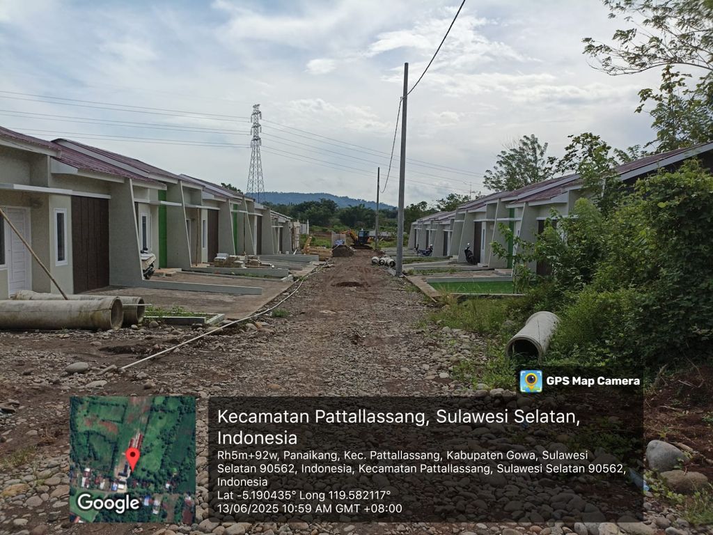 foto posisi tengah perumahan BATARA RESIDENCE