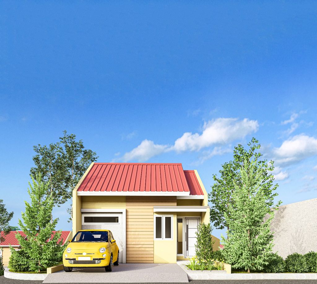 foto denah rumah tipe 36 perumahan New Golden Arrumiyah