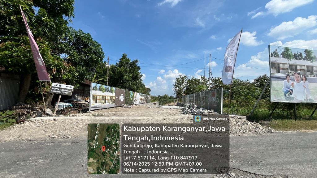 foto gerbang perumahan SAMANATA LIVINS 003
