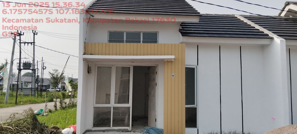 foto tampak rumah tipe VENTURA perumahan Grand Sukatani Residence