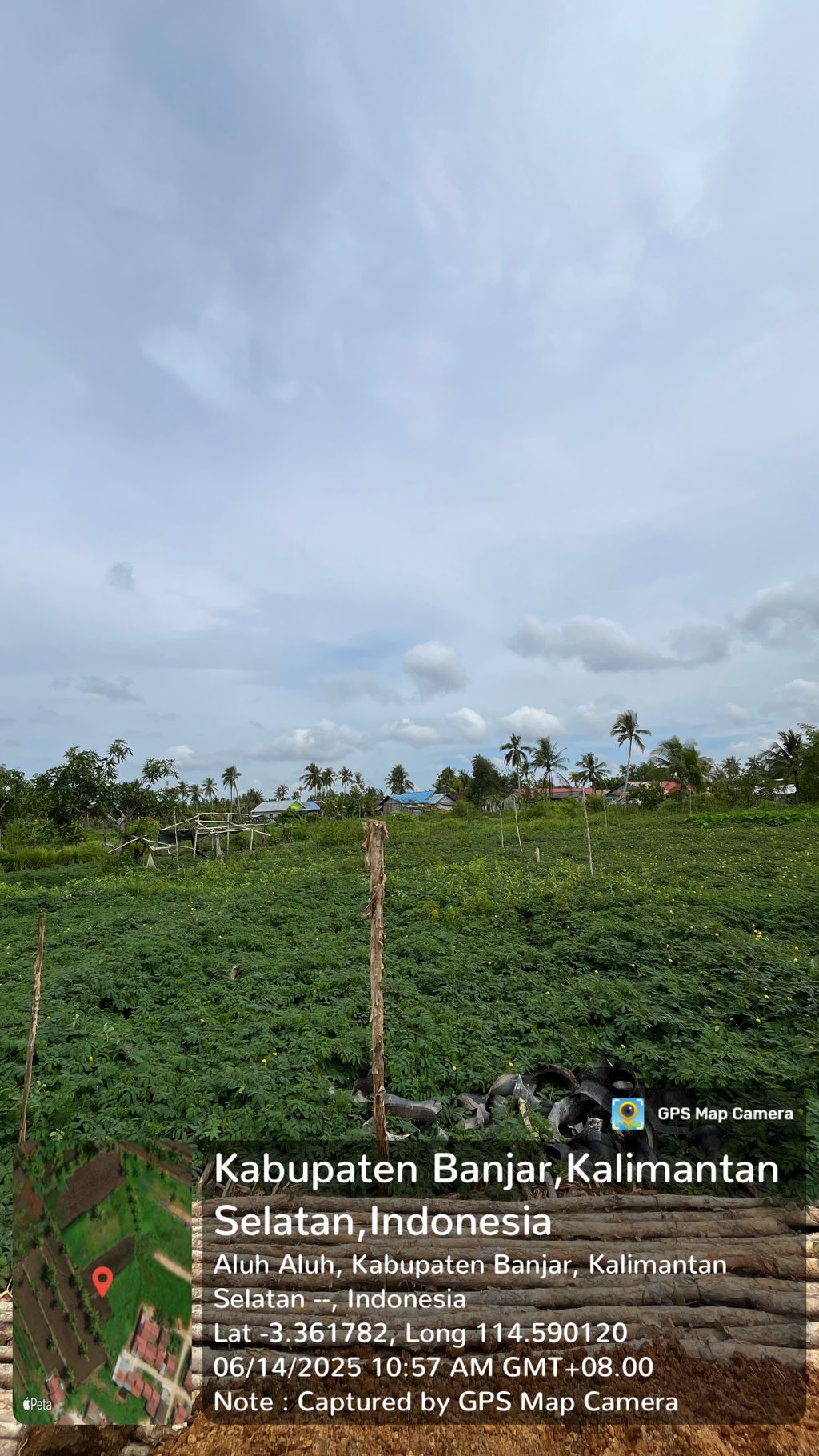 foto posisi tengah perumahan PURI AWANIS 4