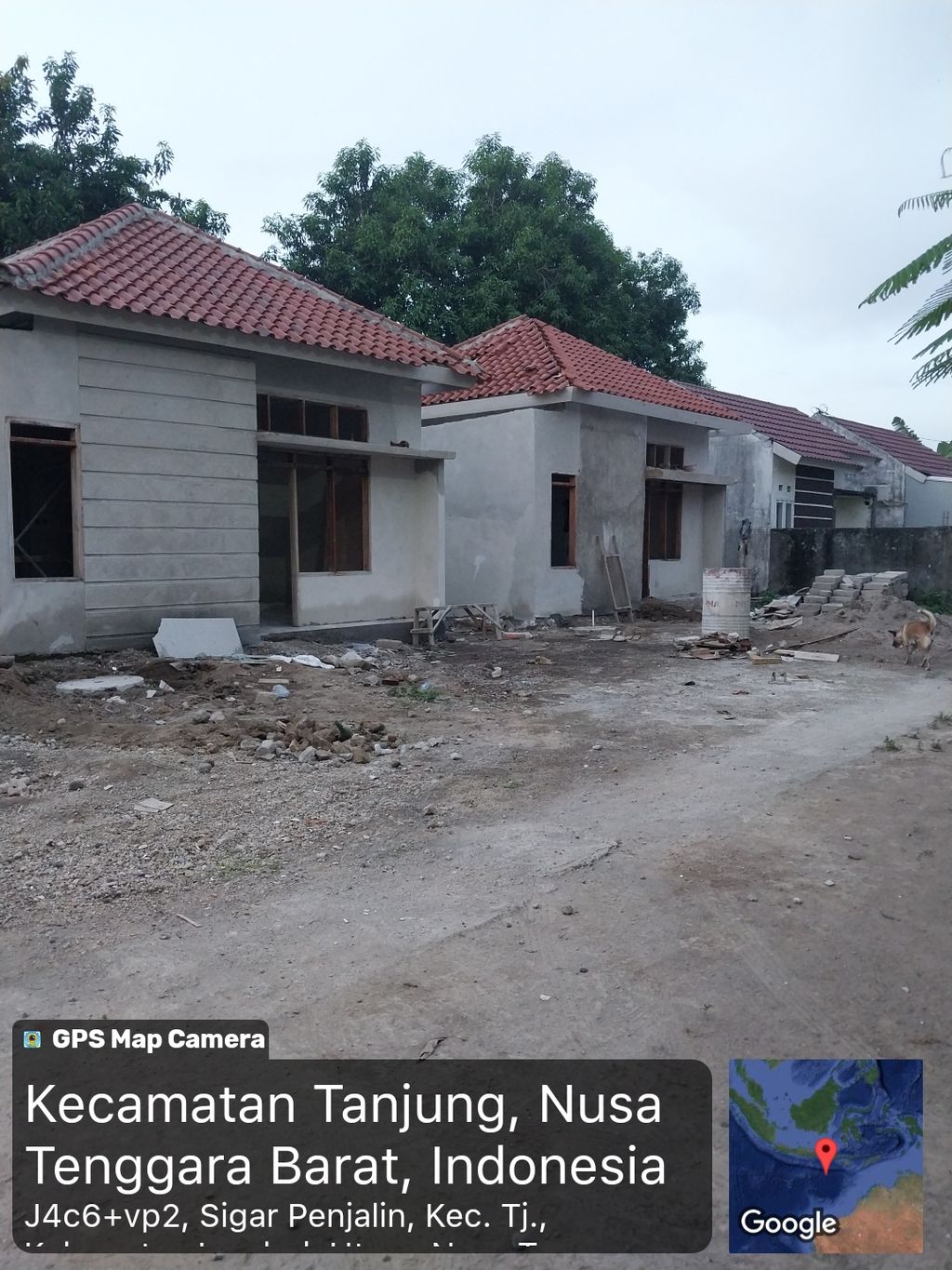 foto posisi tengah perumahan PURI INDAH SIRA