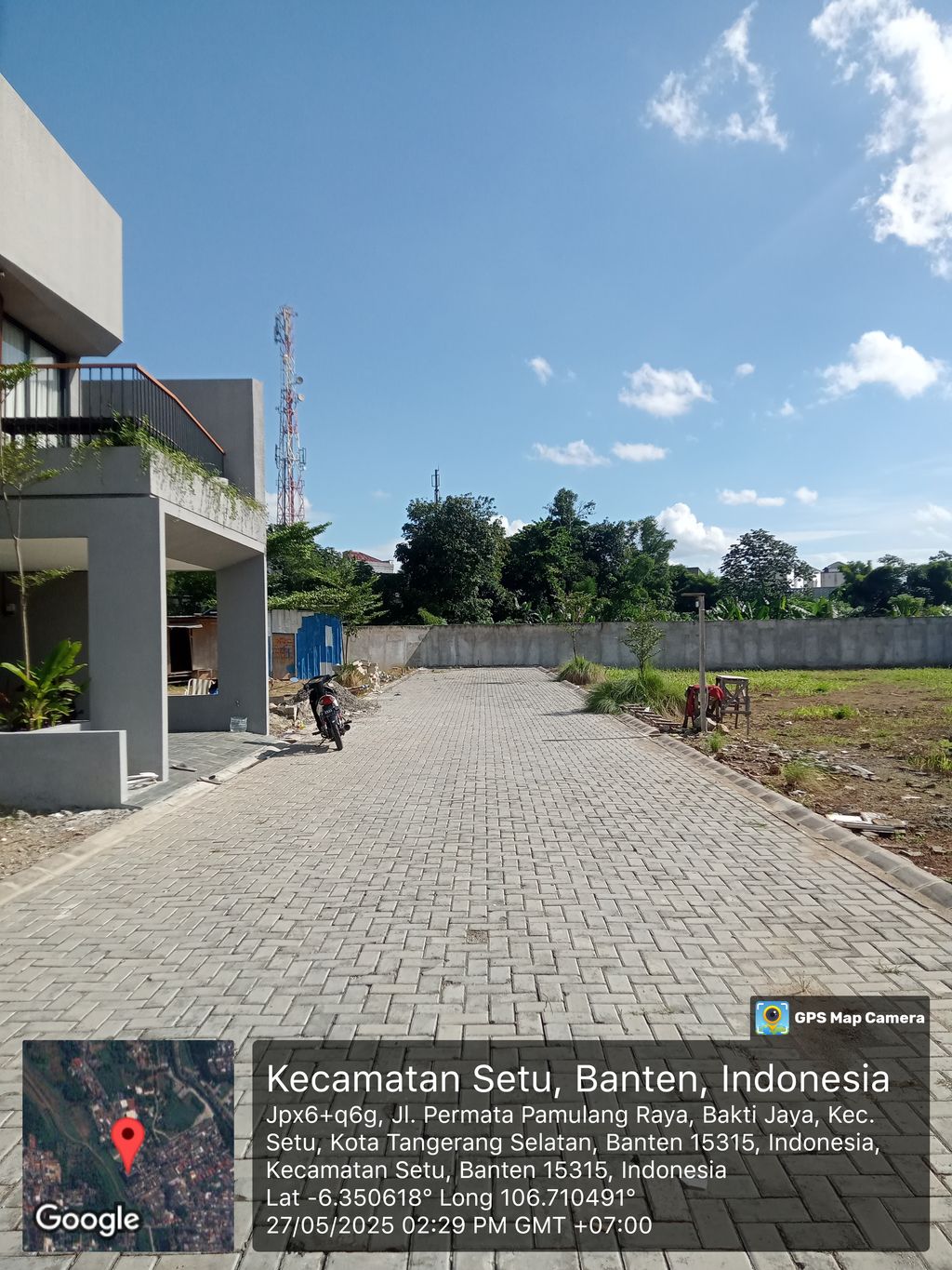 foto posisi tengah perumahan Arsita Vardhana