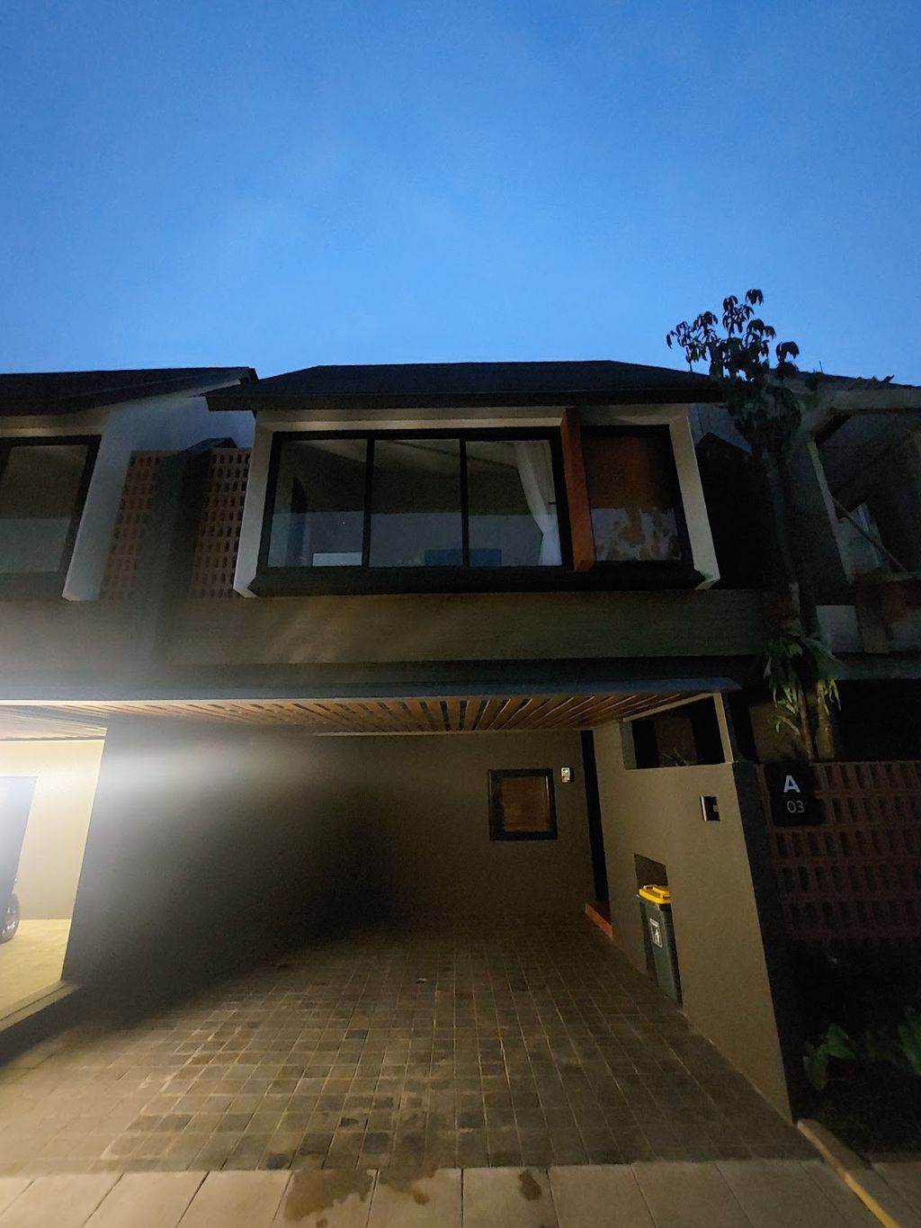 foto tampak rumah tipe Sunflower perumahan Wovendream House
