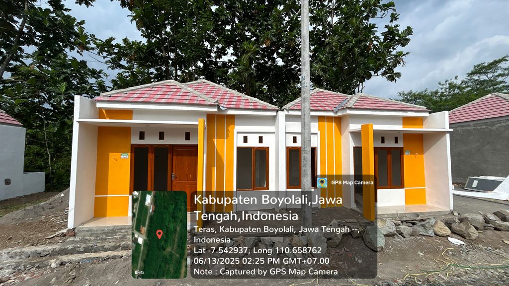 foto tampak rumah tipe 30 perumahan PERUMAHAN MUTIARA CITRA RESIDENCE