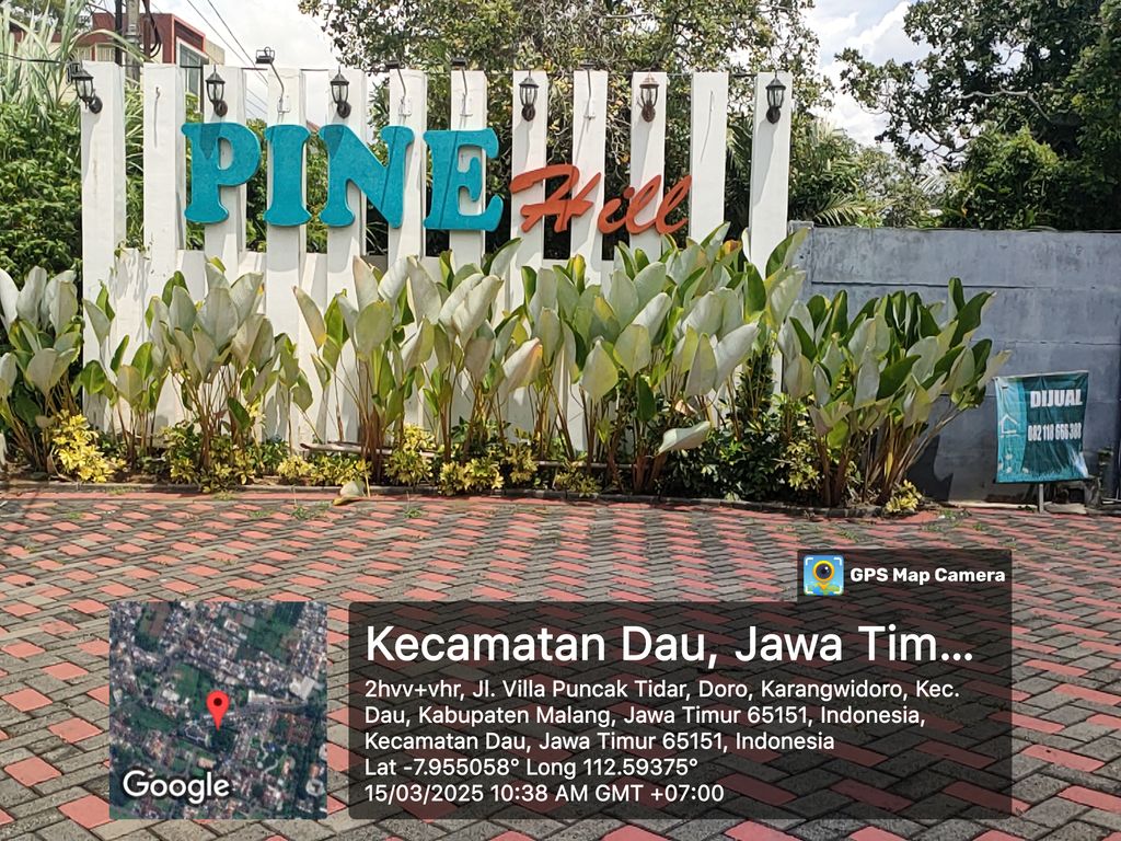 foto gerbang perumahan BUKIT CEMARA TIDAR CLUSTER PINE HILL