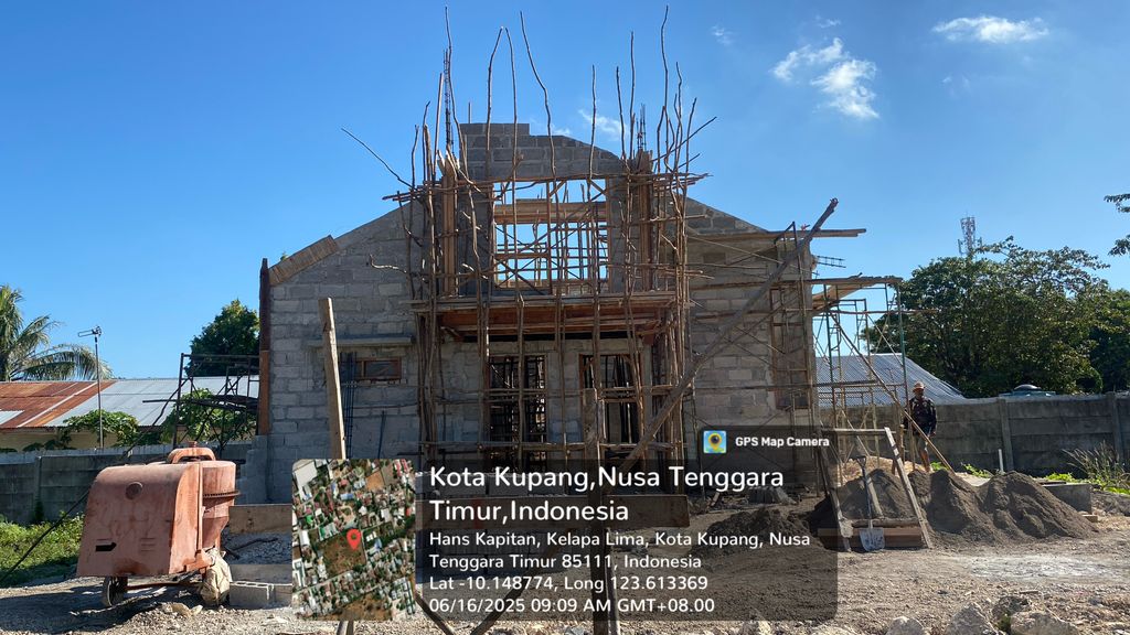 foto contoh rumah perumahan CASA PALMA
