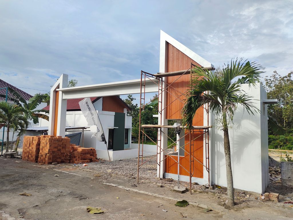 foto gerbang perumahan Citra Kurnia Residence