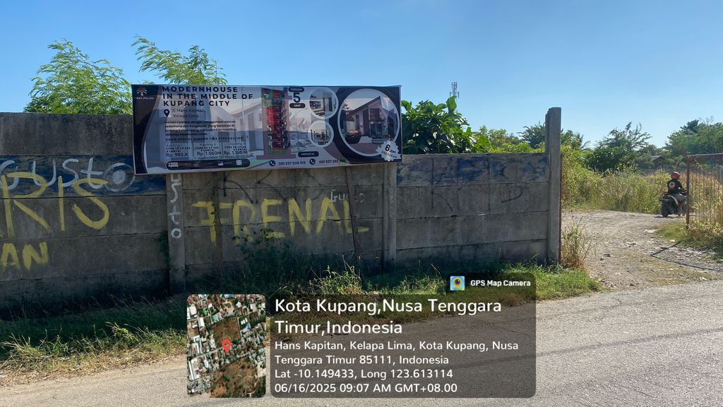 foto gerbang perumahan CASA PALMA