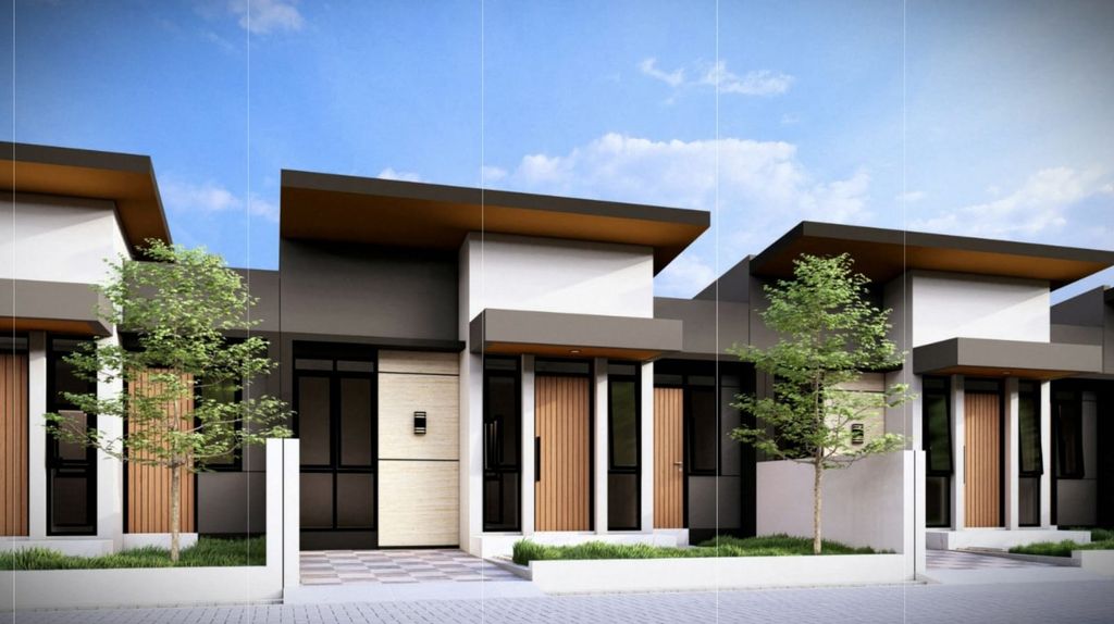 foto tampak rumah tipe Rumah Idaman perumahan Kataraya Regency