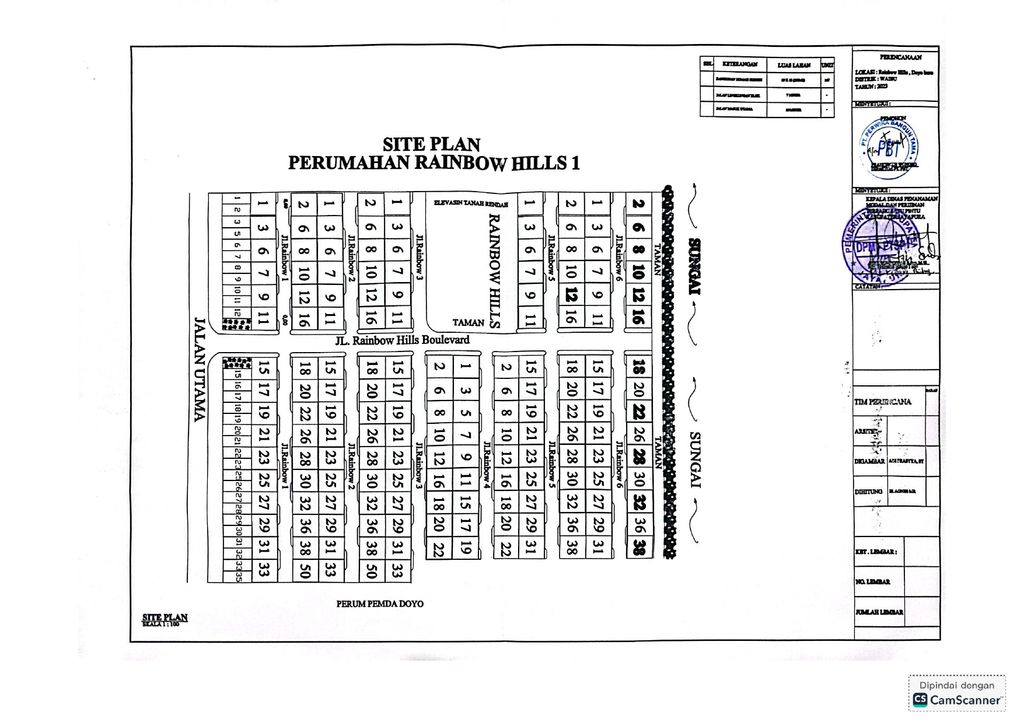 foto denah rumah tipe 36 (subsidi baru) perumahan PERUMAHAN RAINBOW HILLS 1
