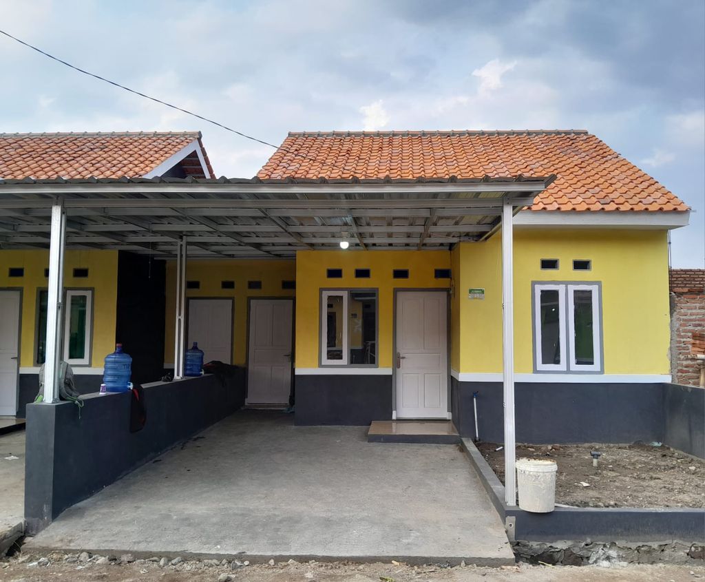 foto tampak rumah tipe 36 perumahan PERUMAHAN GUNUNGSARI INDAH TAHAP II