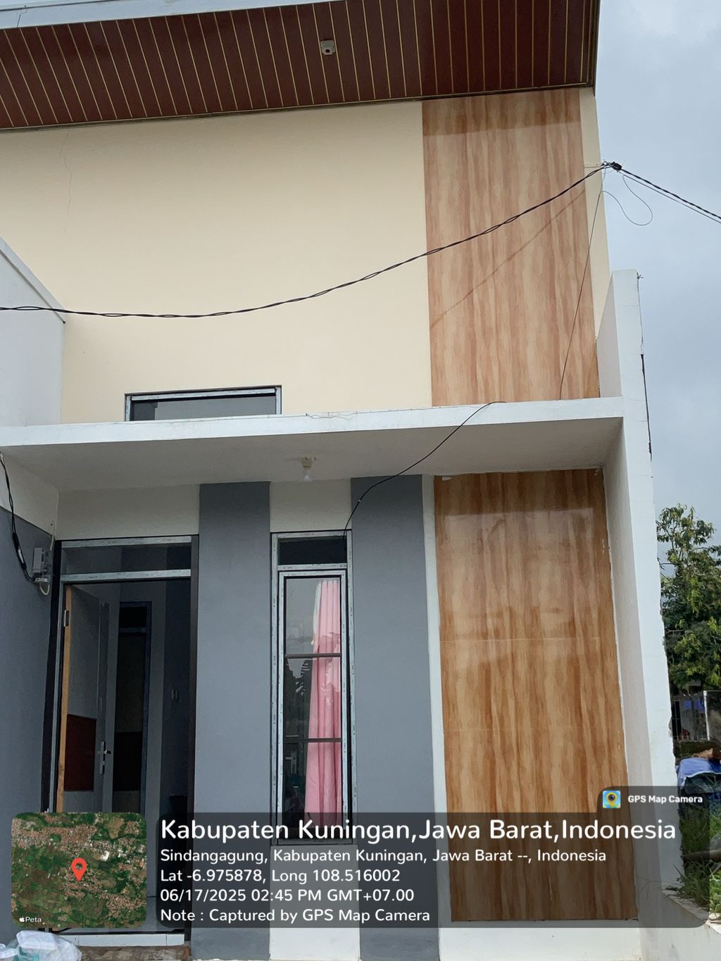 foto posisi tengah perumahan Aster Residence Sindangsari