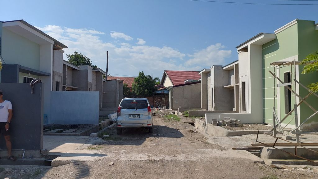 foto posisi tengah perumahan GREEN LINO RESIDENCE III Tahap 2