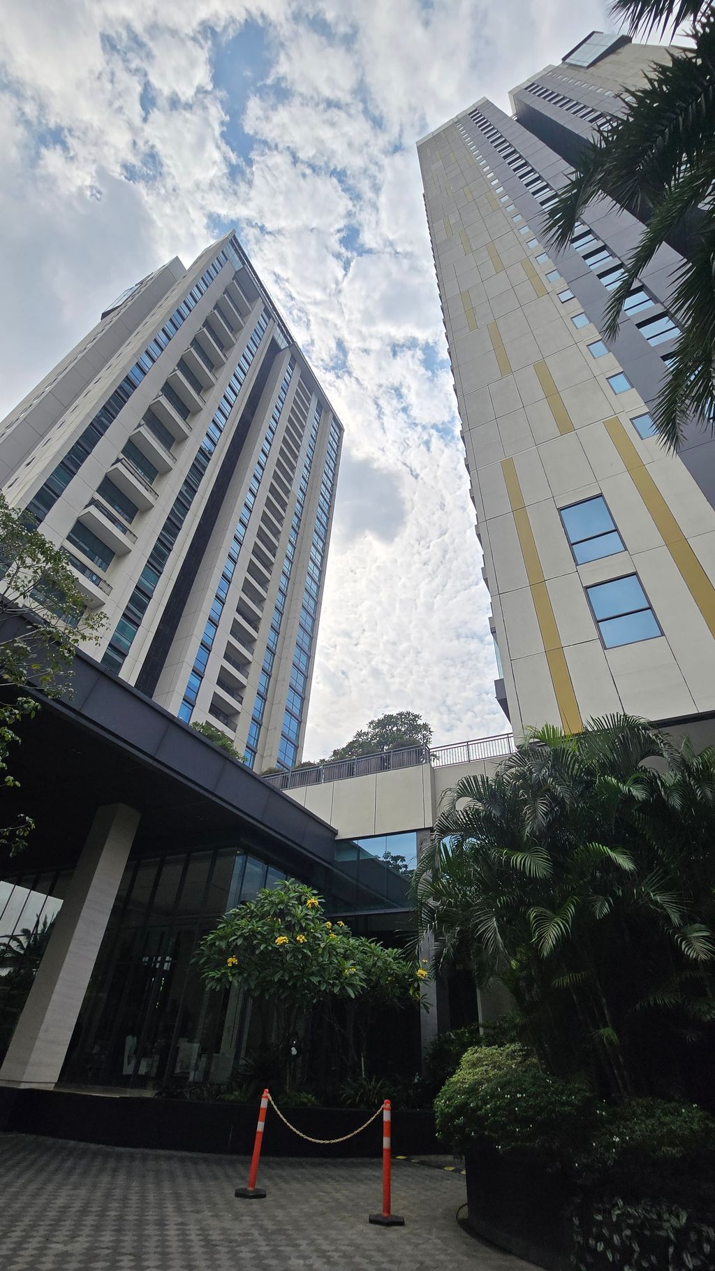 foto posisi tengah perumahan Apartemen Wang Residence