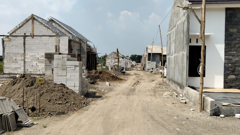foto posisi tengah perumahan GREEN JOMBANG REGENCY 3