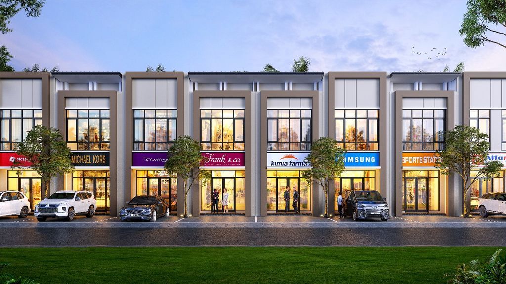 foto tampak rumah tipe RUKO T.83/50 perumahan ARYANA KARAWACI 3