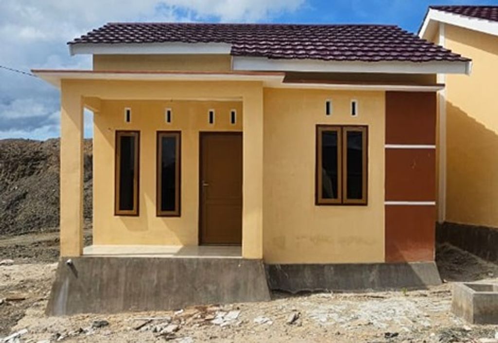 foto tampak rumah tipe 36 perumahan GRIYA ANTASARI BARU III