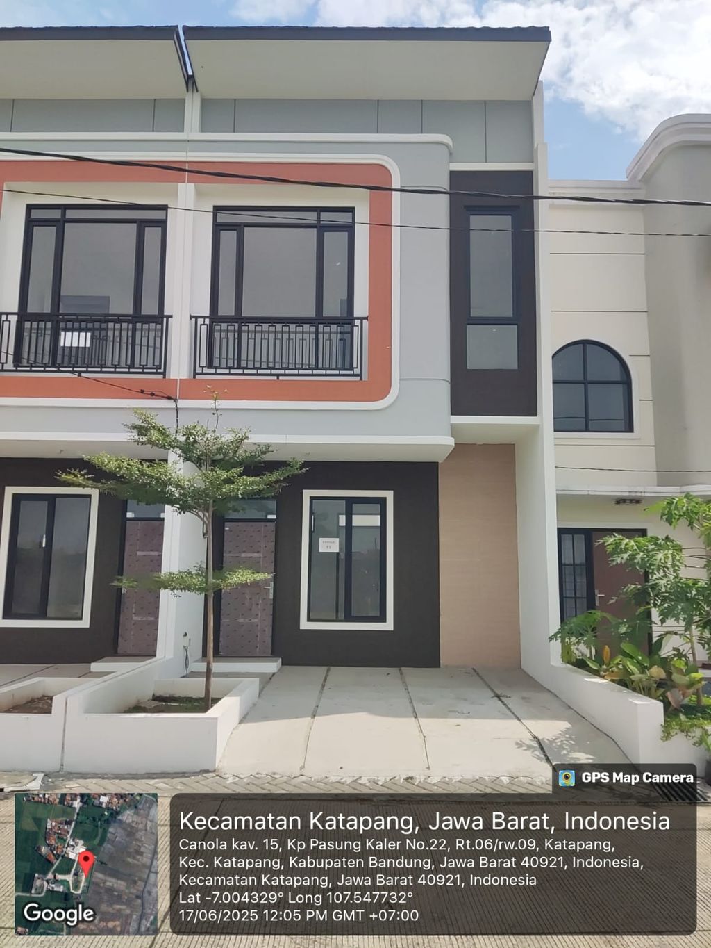 foto tampak rumah tipe 38 Compact (2 kamar) (408) perumahan G-Land Canola Residence