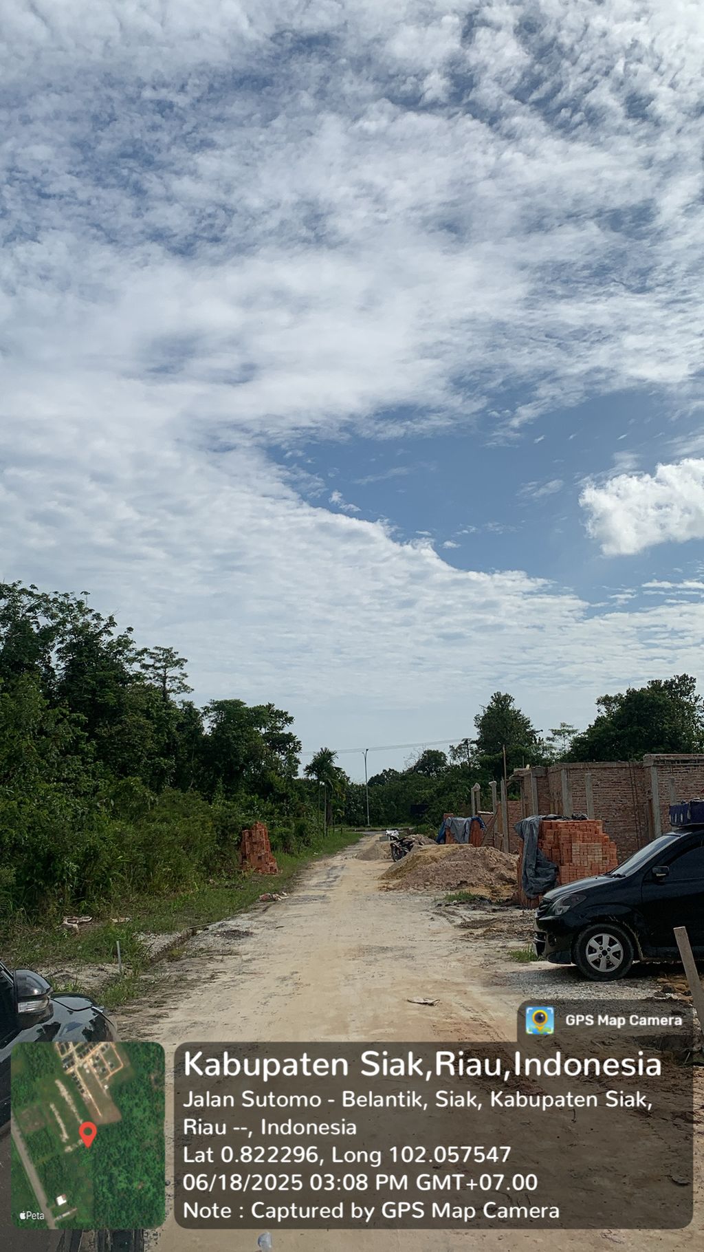 foto posisi tengah perumahan GRIYA ASTANA III