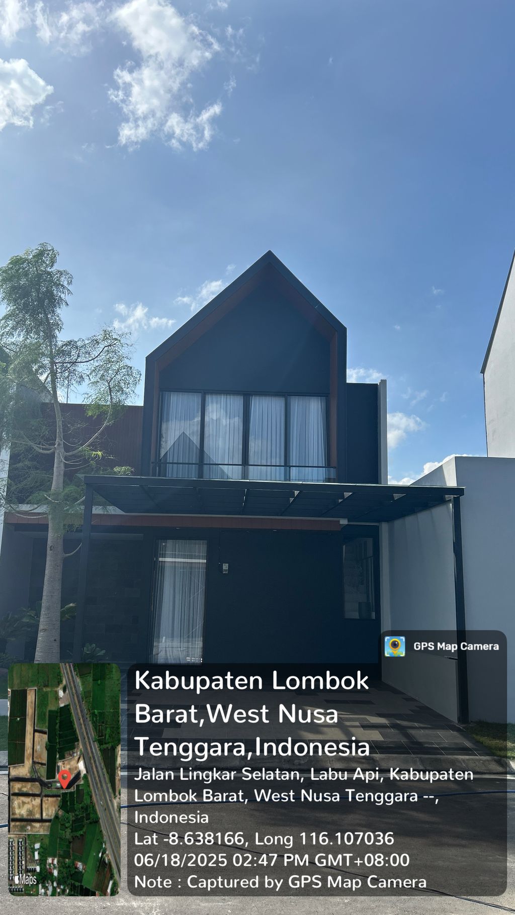 foto contoh rumah perumahan Living Asia (Cluster Maldives)