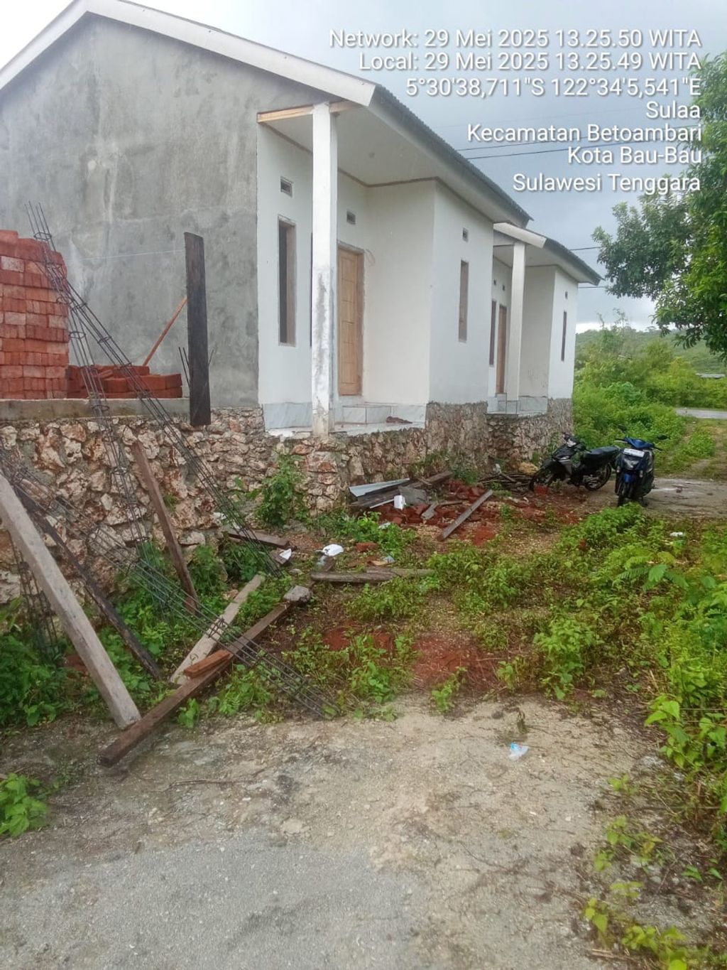 foto tampak rumah tipe 36 perumahan GRIYA PESONA