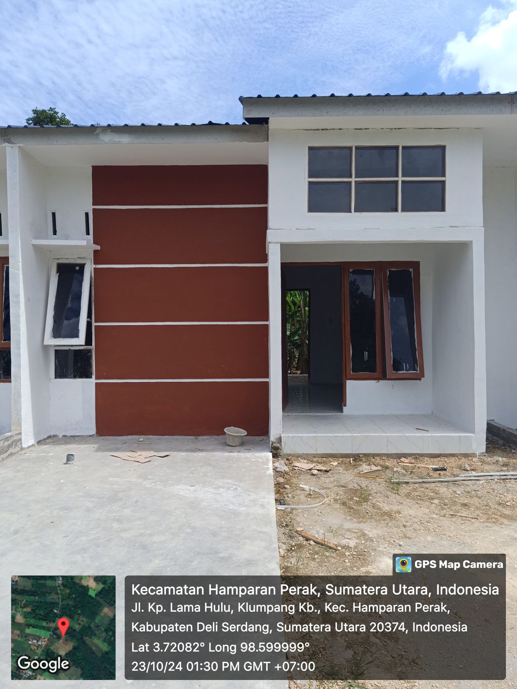 foto denah rumah tipe 36/78 perumahan PURI HAMPARAN PERAK