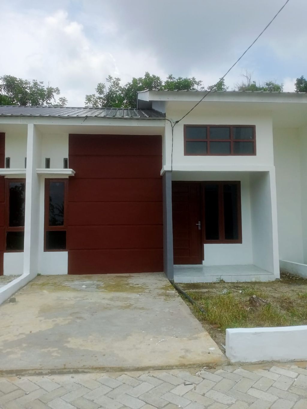 foto tampak rumah tipe 36/78 perumahan PURI HAMPARAN PERAK