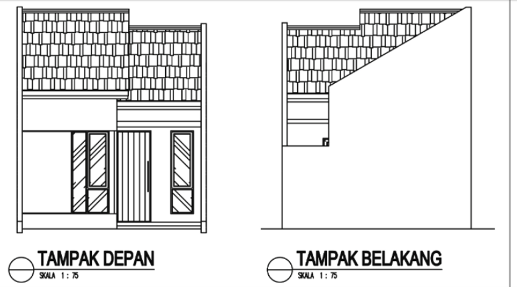 foto tampak rumah tipe CHELSEA perumahan PURI JAYA 26