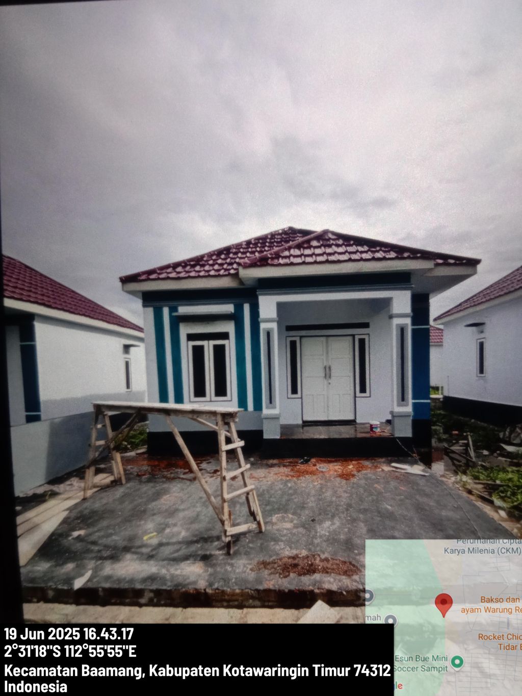 foto contoh rumah perumahan Irga Karya Land