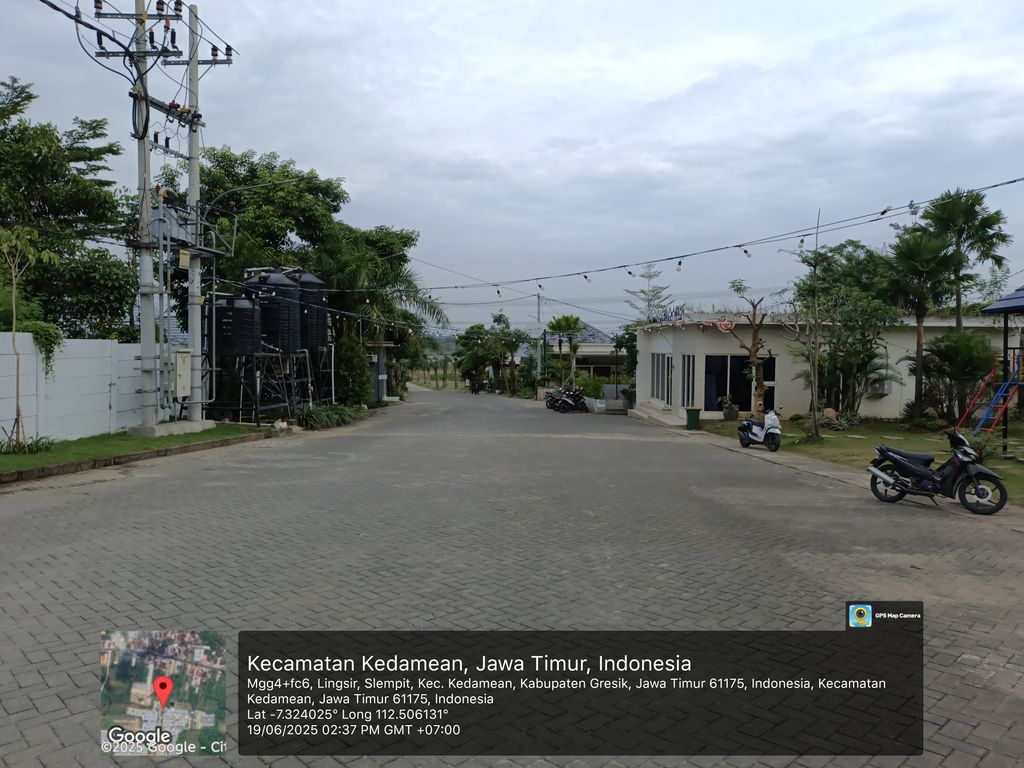 foto posisi tengah perumahan PERUMAHAN GRAND KEDAMEAN REGENCY TAHAP IV