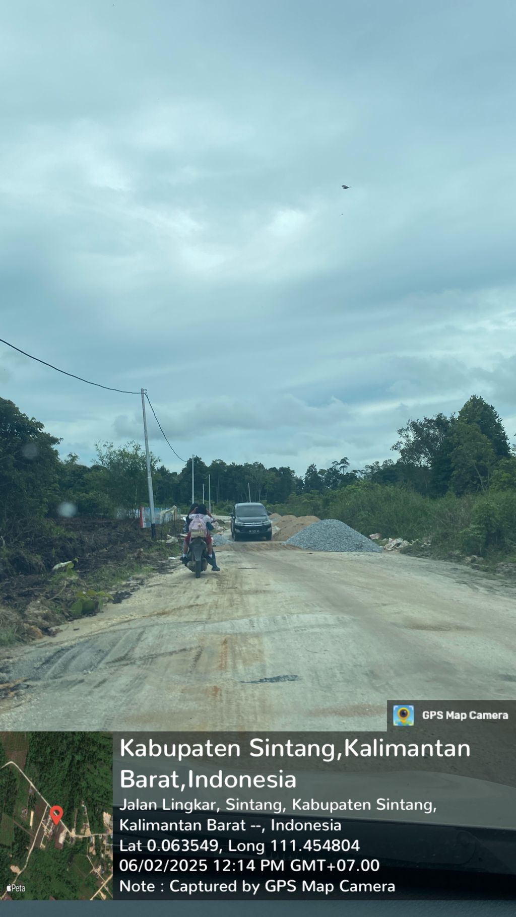 foto posisi tengah perumahan AMORA SIGNATURE