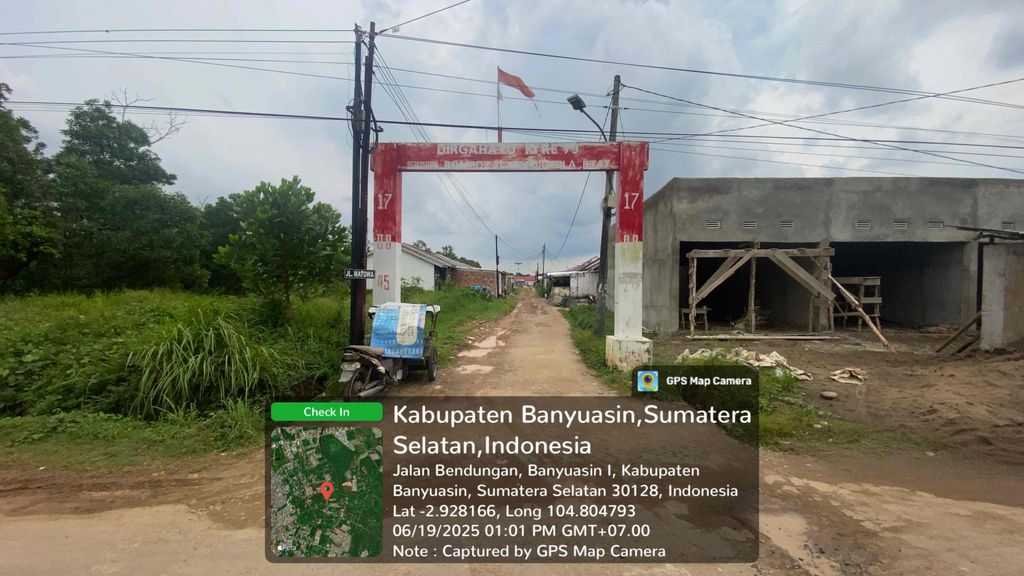 foto gerbang perumahan ROMPOK ALAM FORMULA 3