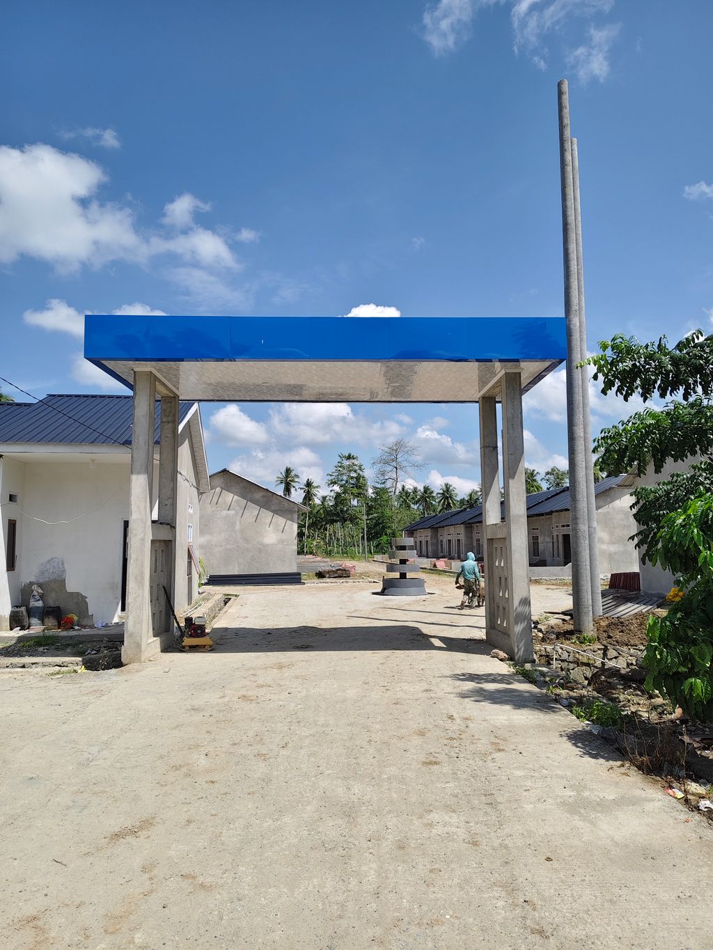 foto gerbang perumahan AUFAA RESIDENCE 7