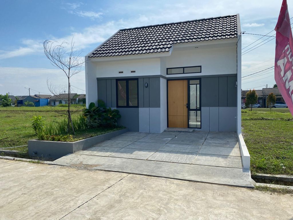 foto tampak rumah tipe TULIP - E perumahan SUKMA INDAH RESIDENCE