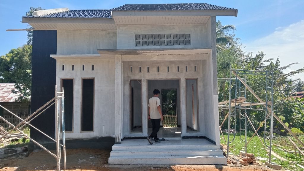 foto contoh rumah perumahan ALRIZKY REGENCY 1