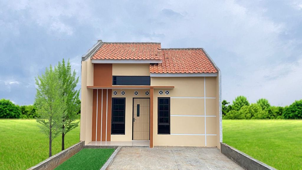 foto tampak rumah tipe 30/66 perumahan GRIYA BAHTERA 6