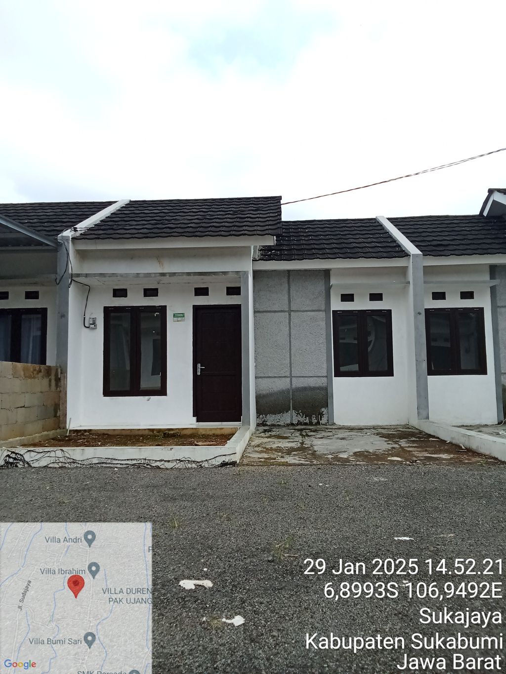 foto denah rumah tipe 30/72 perumahan Alam Layung Indah