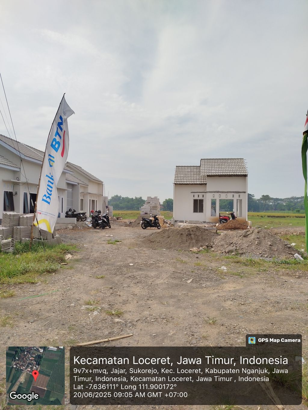 foto gerbang perumahan JD LAND