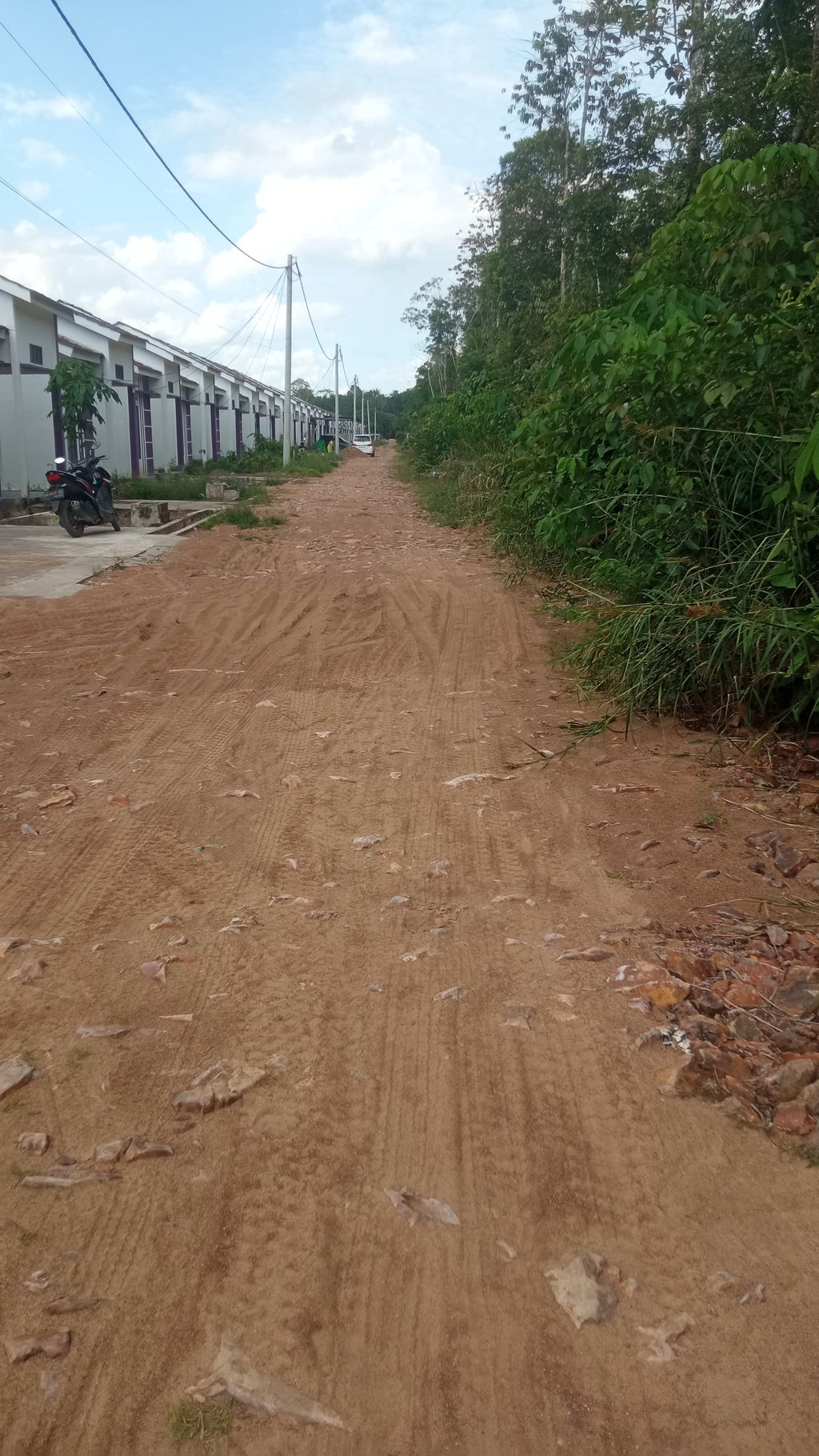 foto posisi tengah perumahan RINDANG ALAM III LANJUTAN