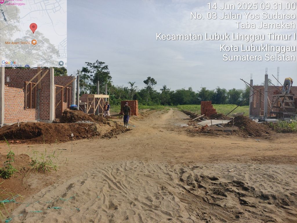 foto posisi tengah perumahan As Shofa Residence 1