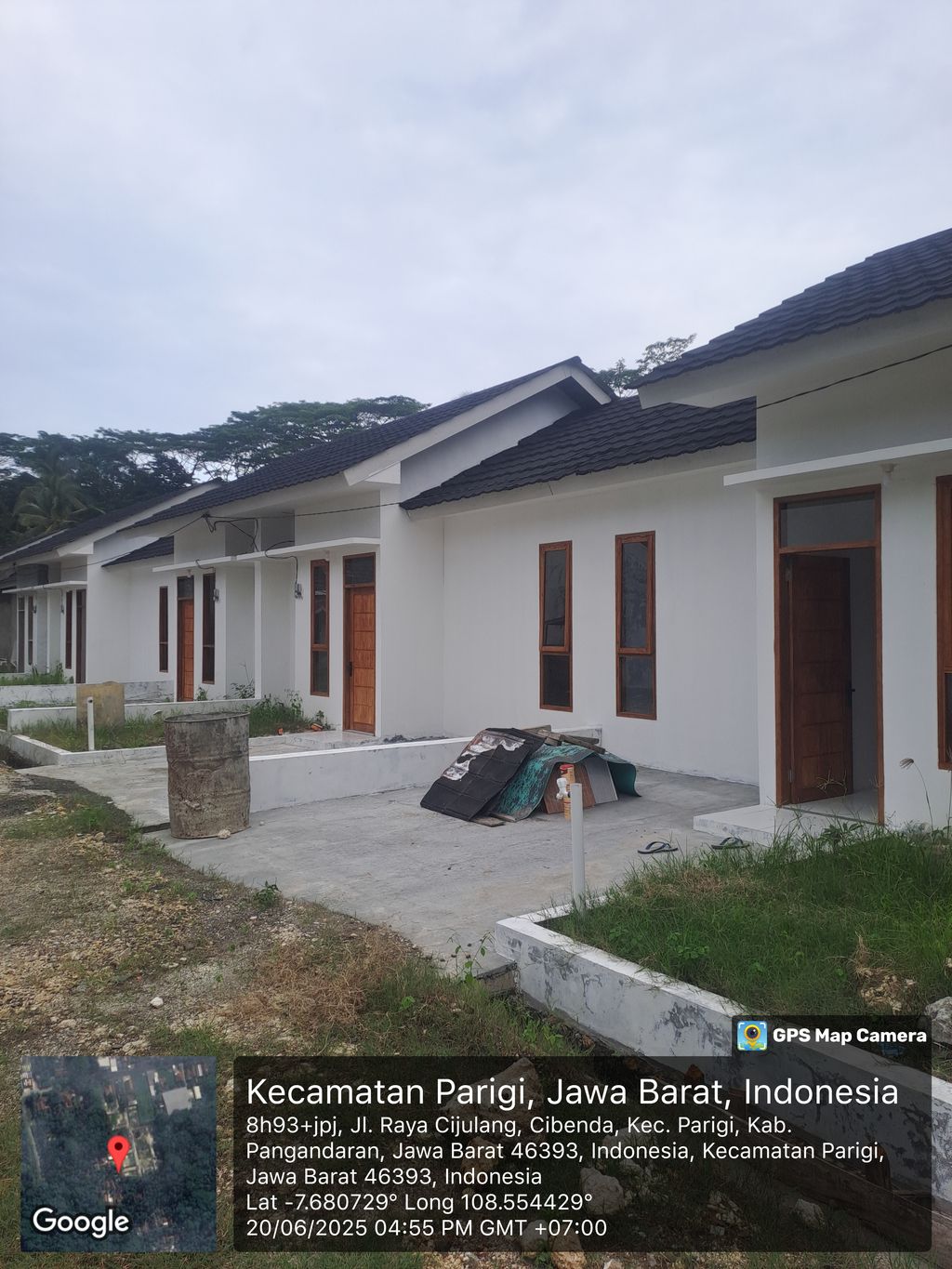 foto posisi tengah perumahan CIBENDA RESIDENCE TAHAP 2