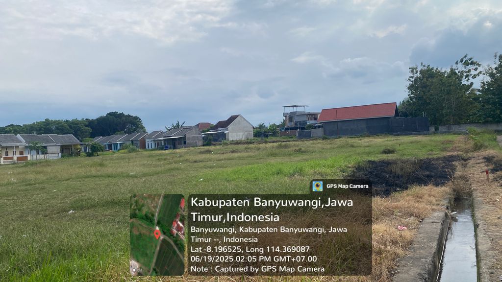 foto posisi tengah perumahan Singotrunan Land