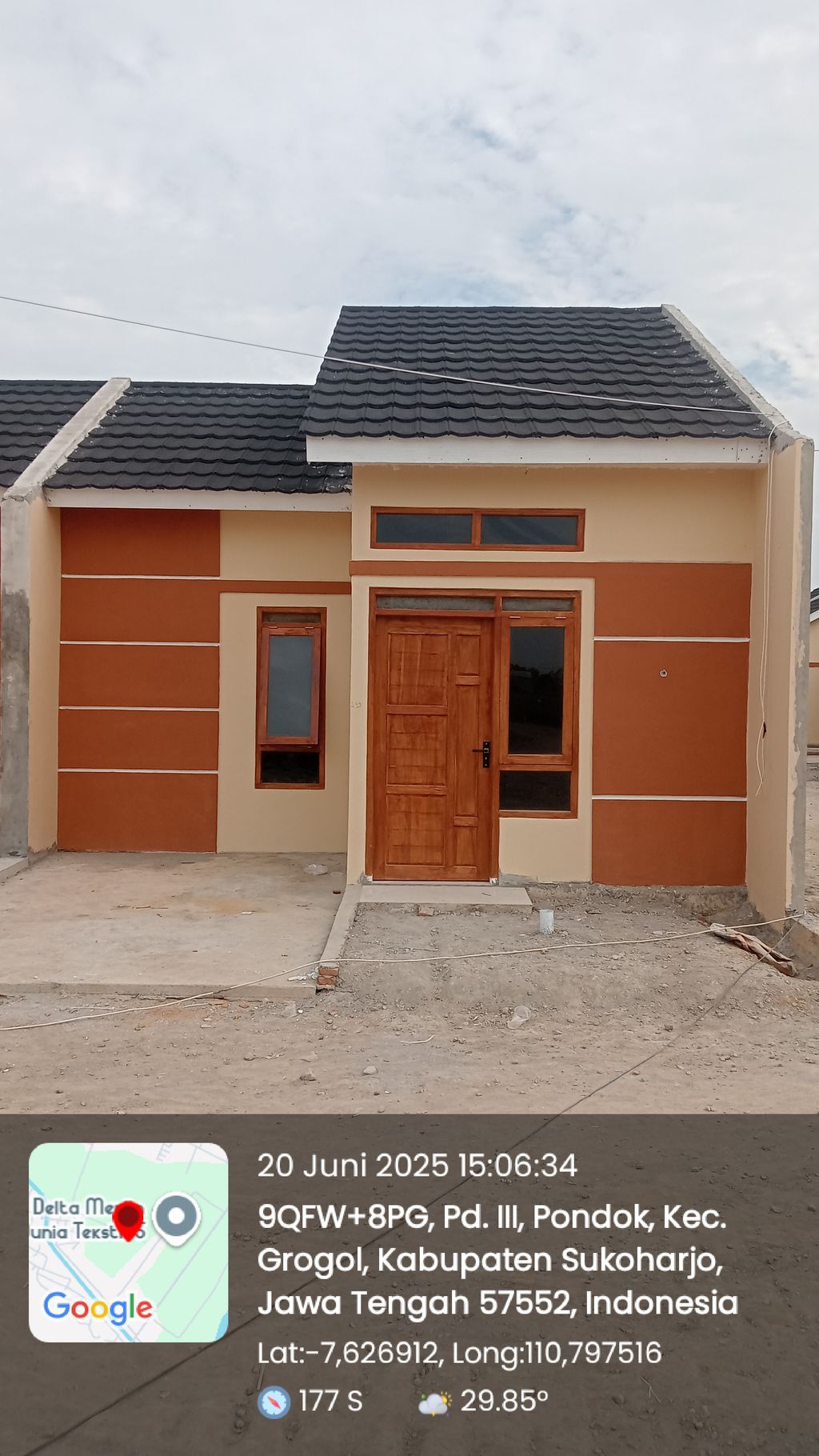 foto contoh rumah perumahan GRIYA BHINA KARYA PONDOK 2
