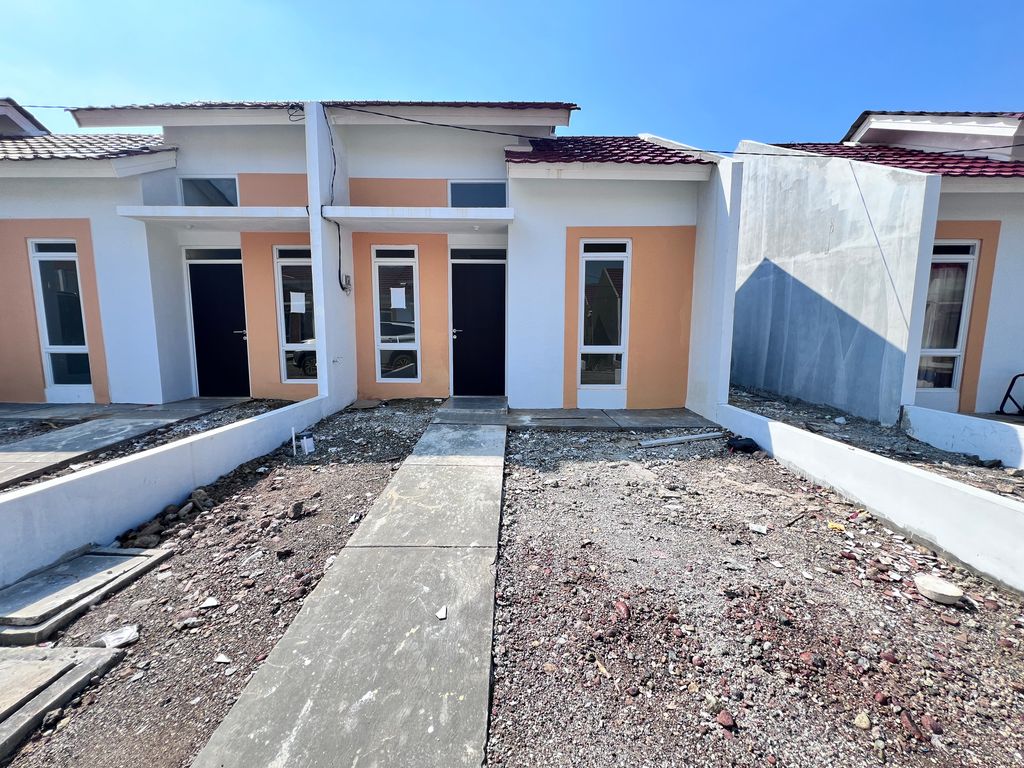 foto tampak rumah tipe 27/95 perumahan PUSPA GRIYA thp2