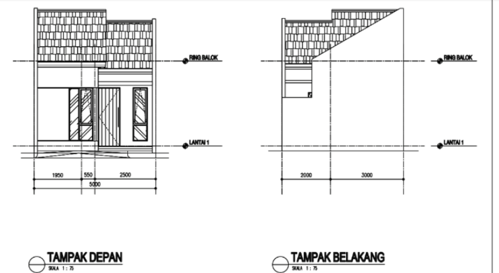 foto tampak rumah tipe Crested perumahan PURI JAYA 22