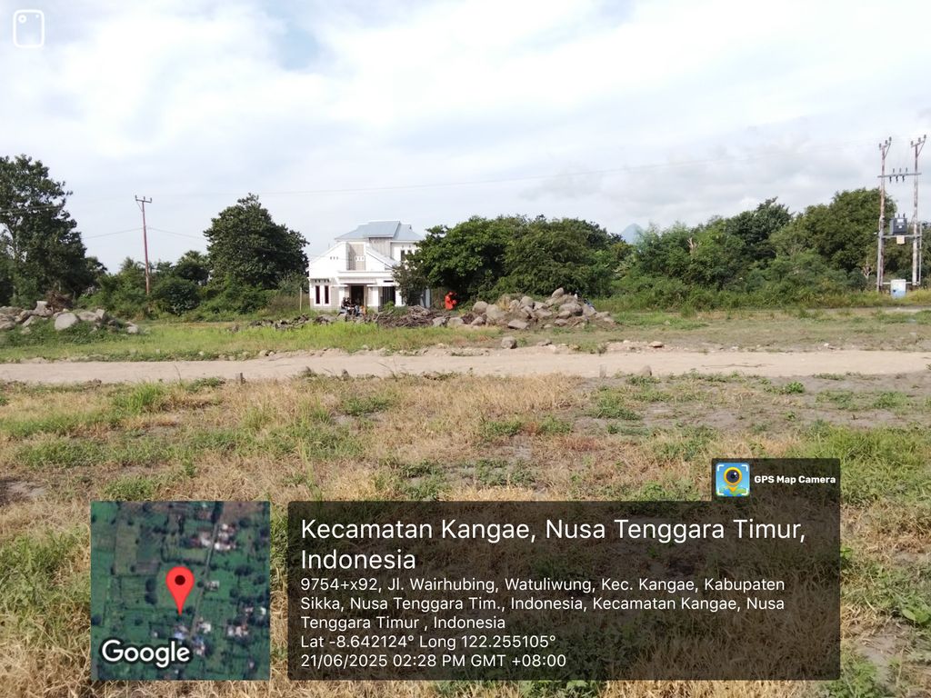 foto posisi tengah perumahan Sikka Regency 2