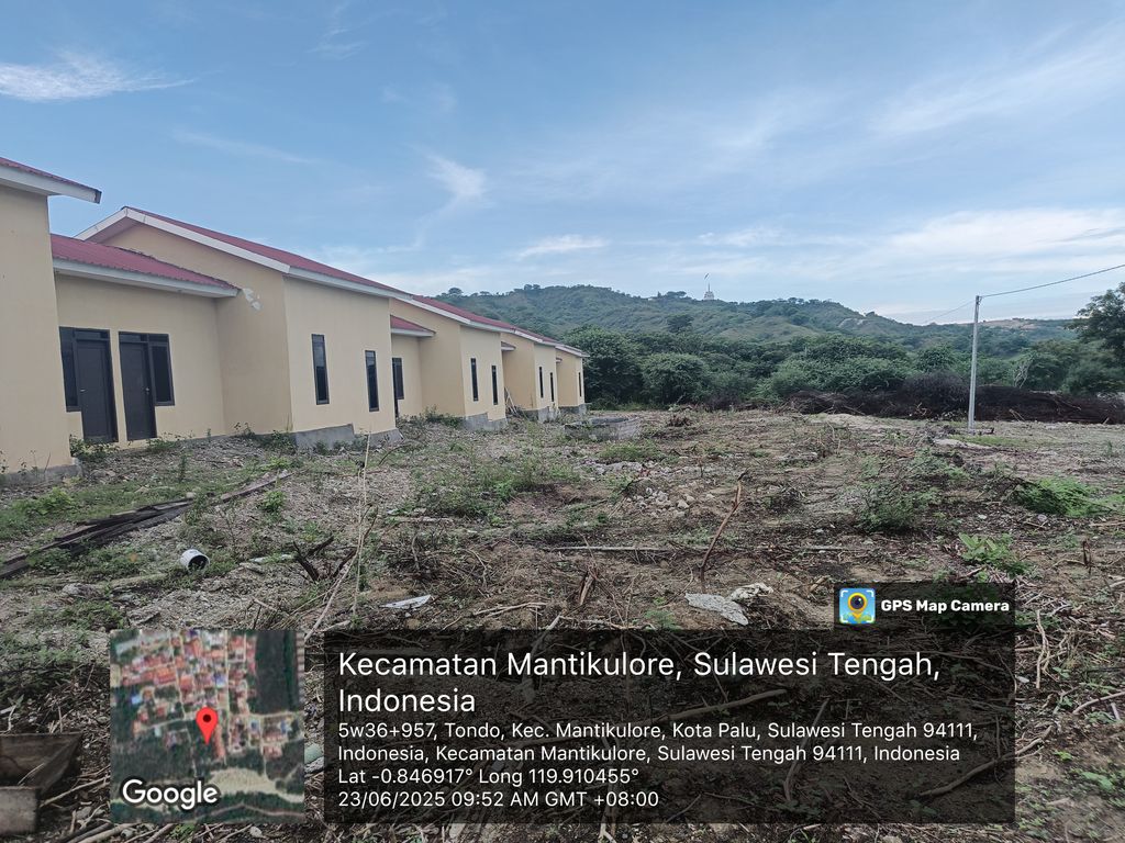 foto posisi tengah perumahan Graha Asri Watutela