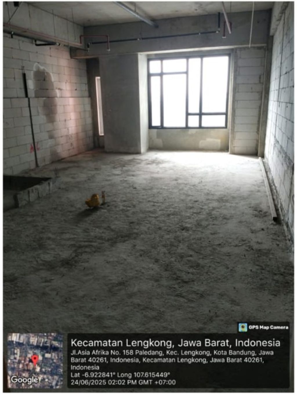 foto tampak rumah tipe 7Q perumahan HQUARTERS BUSINESS RESIDENCE