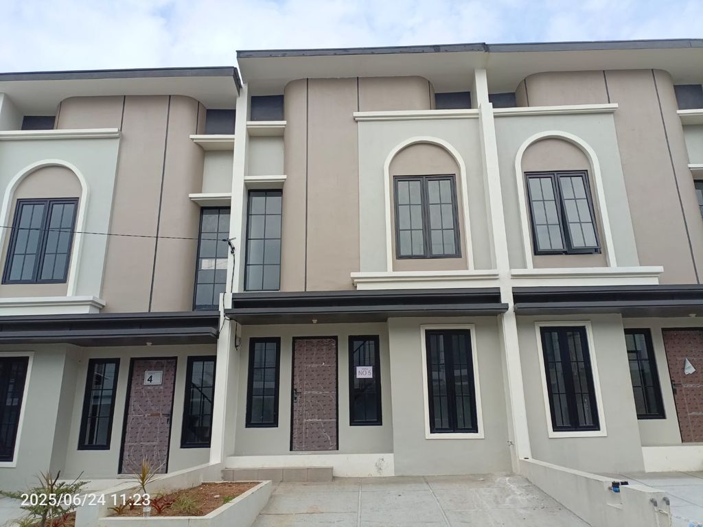 foto tampak rumah tipe 36 Mezanin (2 kamar) (311) perumahan Bukit Sukanagara Resort